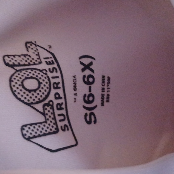 LOL SURPRISE GIRLS DRESS. REALLY CUTE PINK BLUE WHITE COLORS. - Picture 3 of 5